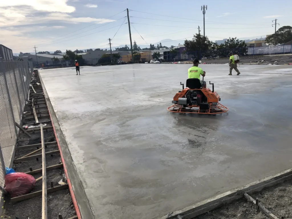 Kennards Warrawong Concrete project