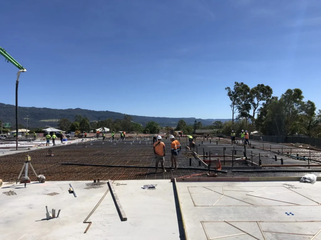 Bomaderry Woolworths Concreting
