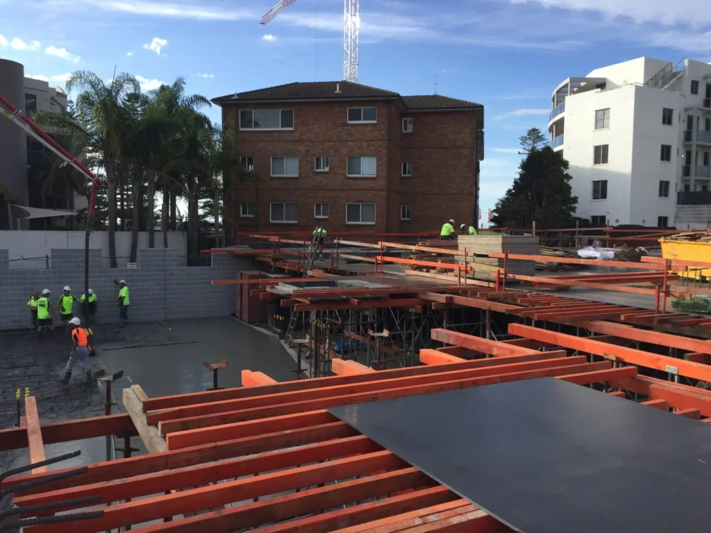 Harbour St Formwork